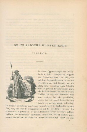 De inlandsche huisbediende te Batavia
