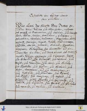 Cassation von Kayser Carolo dem Fünfdten.