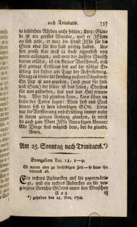 737-740, Ein rechtes Aufmerken auf die ...
