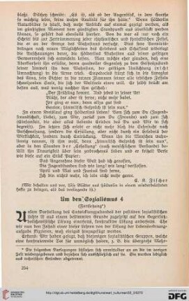 33: Um den Sozialismus 4