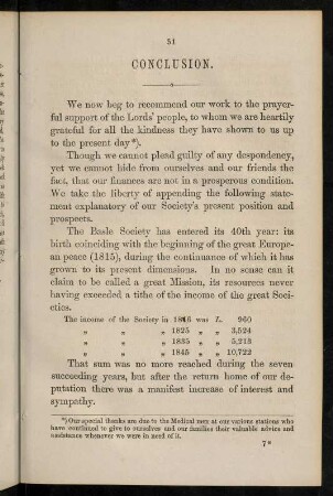 51-55, Conclusion