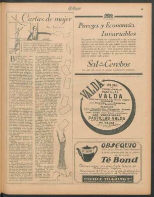 Cartas de mujer