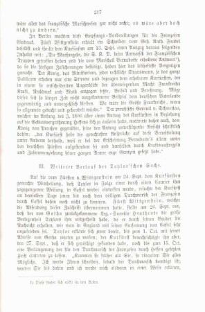 III. Weiterer Verlauf der Taylor'schen Sache.