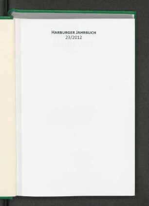 23.2012: Harburger Jahrbuch