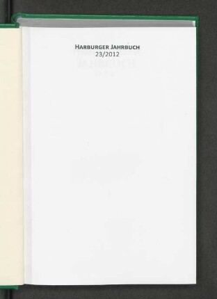 23.2012: Harburger Jahrbuch