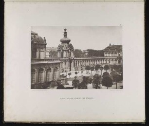 IV. Perspectivische Ansicht der Südseite.