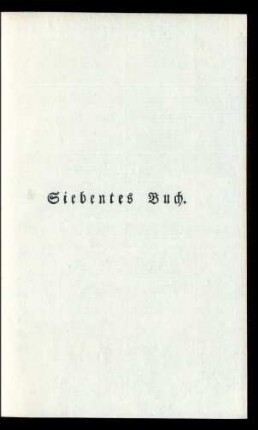 Siebentes Buch