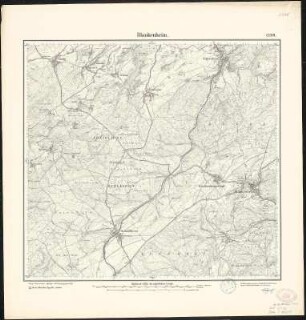 Meßtischblatt 3209 : Blankenheim, 1896 : Blankenheim. - Aufn. 1893. - 1:25000. - [Berlin]: Kgl. Preuss. Landesaufnahme, 1896. - 1 Kt.