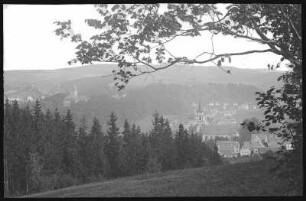 Neuhausen. Blick auf Neuh. und Schloss Purschenstein