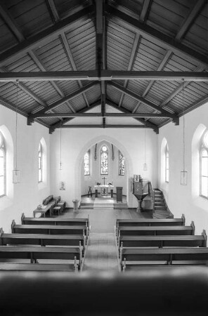 Evangelische Kirche (Kirche, evangelisch, Bruchsteinmauerwerk); Haina, Gemündener Straße 7