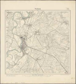 Meßtischblatt 1740 : Nienburg, 1899 : Nienburg. - Aufn. 1897, hrsg. 1899. - 1:25000. - [Berlin]: Reichsamt für Landesaufnahme, 1899. - 1 Kt.