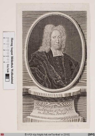 Bildnis Johann Georg Walch