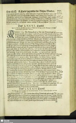 Das LXXXII. Capitel