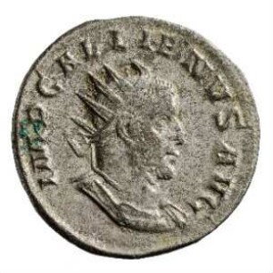 Münze, Antoninian, 260 - 261 n. Chr.