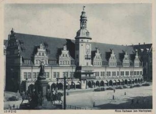 Leipzig: Altes Rathaus (am Marktplatz)