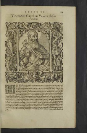Vincentius Capellius Venetae classis Praefectus.