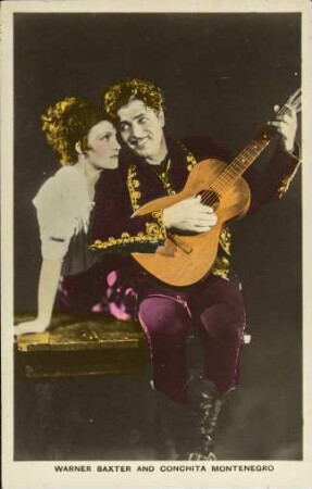 Warner Baxter and Conchita Montenegro