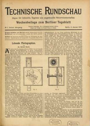 Technische Rundschau : Wochenschrift. 3. 1897