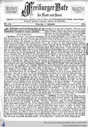 Nr. 105-117, September 1870