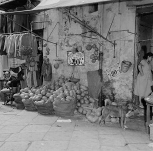 Palermo, Verkauf von Melonen