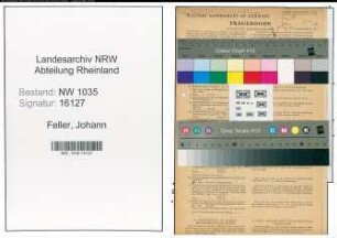Entnazifizierung Johann Feller , geb. 24.03.1902 (Bergmann)