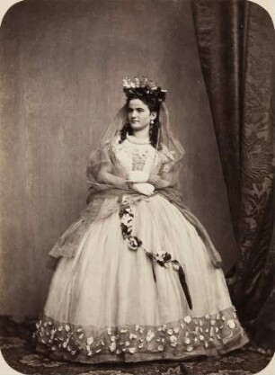 Frl. Buchert / Maskenball von 'Jung-München' 1862