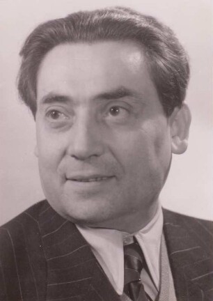 Porträt Max Zimmering : Porträt Max Zimmering (1909-1973; Schriftsteller, Lyriker). Fotografie 1956. Dresden: Deutsche Fotothek