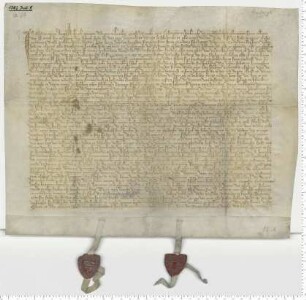 Testament des Ratsmannes Hinrik Munter, besiegelt von dem Ratsmann Johan Rokswale und Hasseke.