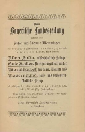 [Verlagswerbung]