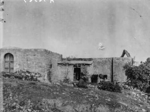 Mühle Ain Sultana mit Mühlengebäude aus Bruchsteinmauerwerk : Jericho. Mühle Ain Sultana mit Mühlengebäude aus Bruchsteinmauerwerk