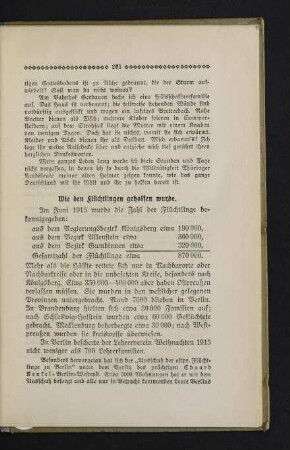 261-264 Wie den Flüchtlingen geholfen wurde