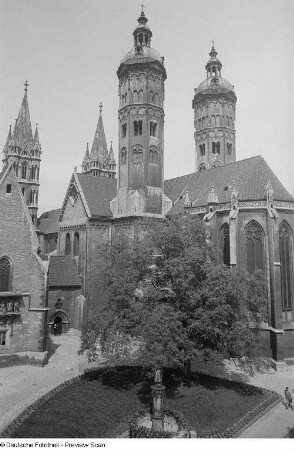 Blick auf den Naumburger Dom