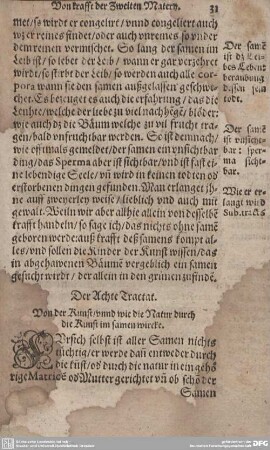 Der Achte Tractat.