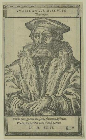 Bildnis des Wolfgang Musculus