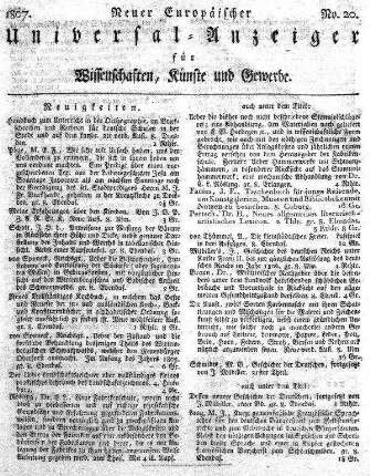 No. 20, 1807