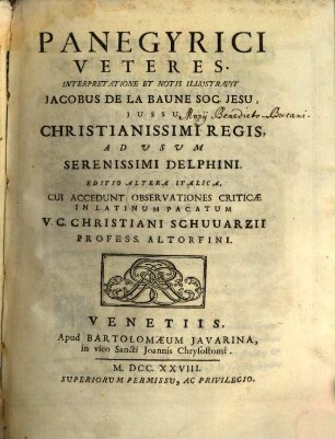 Panegyrici veteres