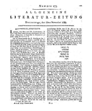 Oehme, J. A.: Wohleingerichtete Kriegs- und Friedens-Apotheke. 3. Aufl. Dresden: Gerlach 1784
