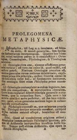 Institutiones metaphysicae