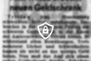 Amt Trittau braucht neuen Geldschrank