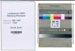 Entnazifizierung Erich Rundt , geb. 19.07.1902 (Stadtmissionar)