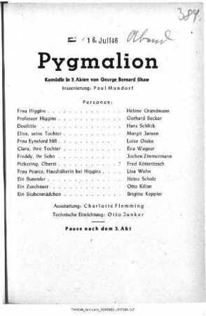 Pygmalion