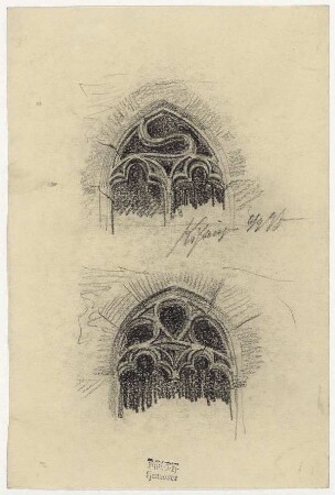 Kirche in Kitzingen, Maßwerk der Fenster