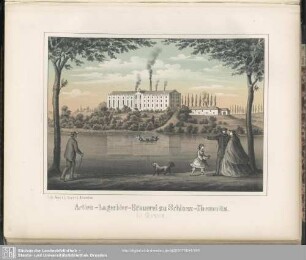 Actien-Lagerbier-Brauerei zu Schloss-Chemnitz bei Chemnitz