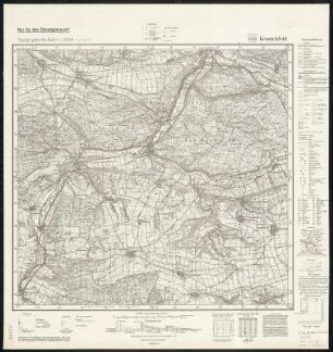 Meßtischblatt 5133 : Kranichfeld, 1939 : Kranichfeld. - Aufn. 1903, hrsg. 1905, bericht. 1930, letzte Nachtr. 1936. - 1:25000. - [Berlin]: Reichsamt für Landesaufnahme, 1939. - 1 Kt.