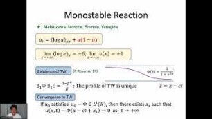 Convergence to traveling wave for the logarithmic diffusion equation with reaction term