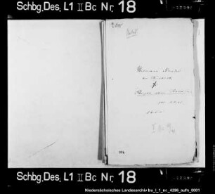 Schuldforderung des Hermann Schrader zu Wunstorf gegen Jürgen vom Haus
