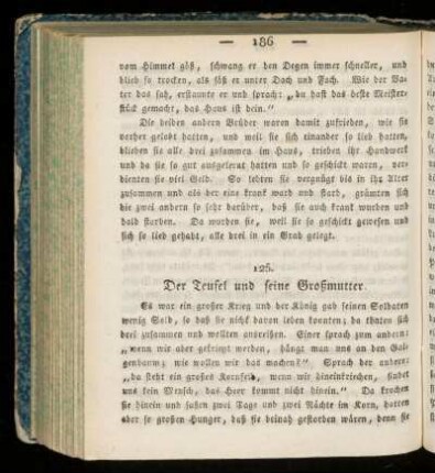 125. Der Teufel und seine Großmutter.