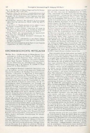 447-450 [Rezension] Mercker, Hans, Schriftauslegung als Weltauslegung