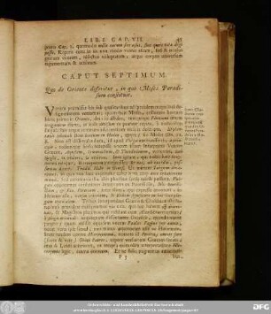Caput Septimum. Quo de Oriente disseritur, in quo Moses Paradisum constituit.
