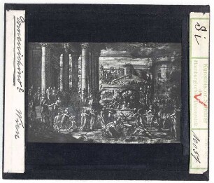 Domenichino (?): Antikenstudie, Wien